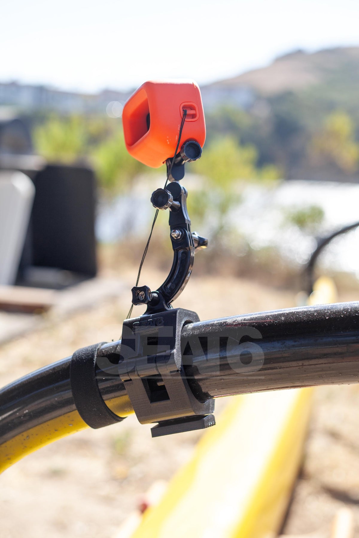 OC6 Clamp Camera Mount, clamp detail