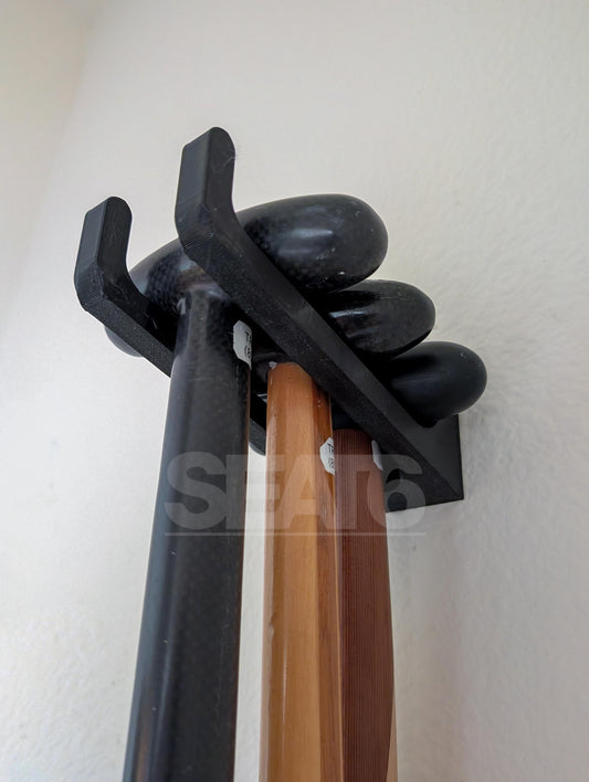 Paddle Wall Hook for outrigger paddles