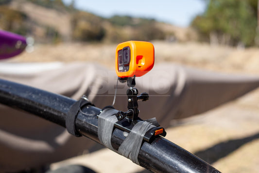 OC6 Lash Camera Mount for outrigger canoe iakos