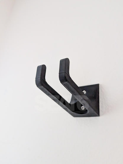 Paddle Wall Hook holding paddles, another angle