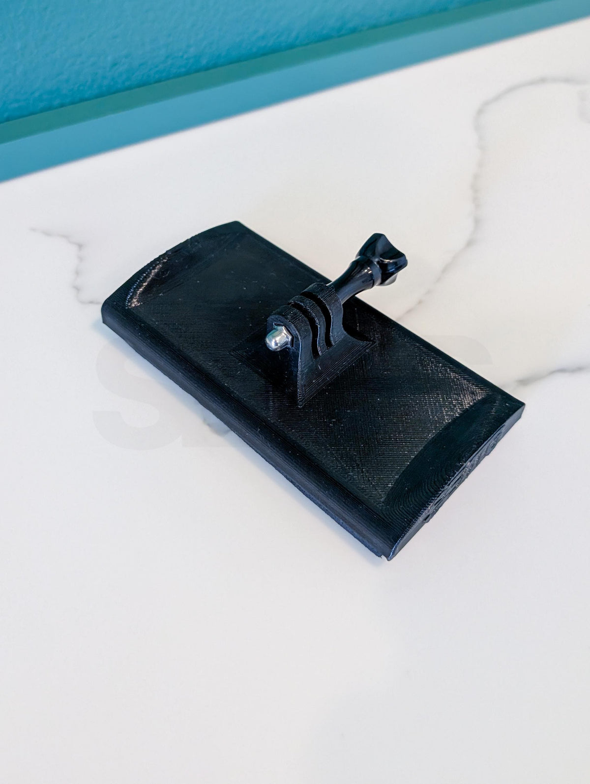 Rectangular Iako Camera Mount for Bradley and spec outrigger canoes